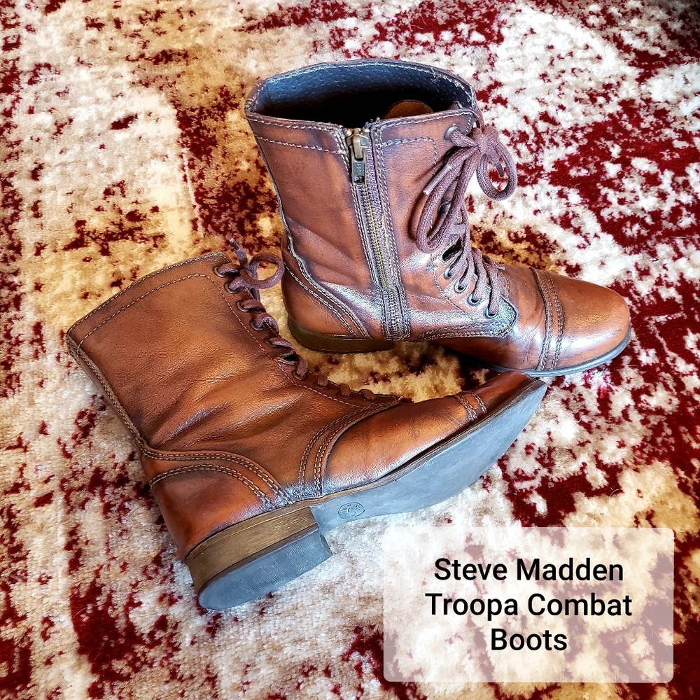 Steve Madden Troopa Combat Boots